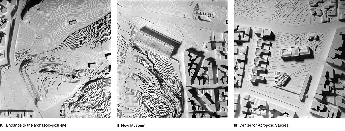 New Acropolis Museum Masterplan Sites Models