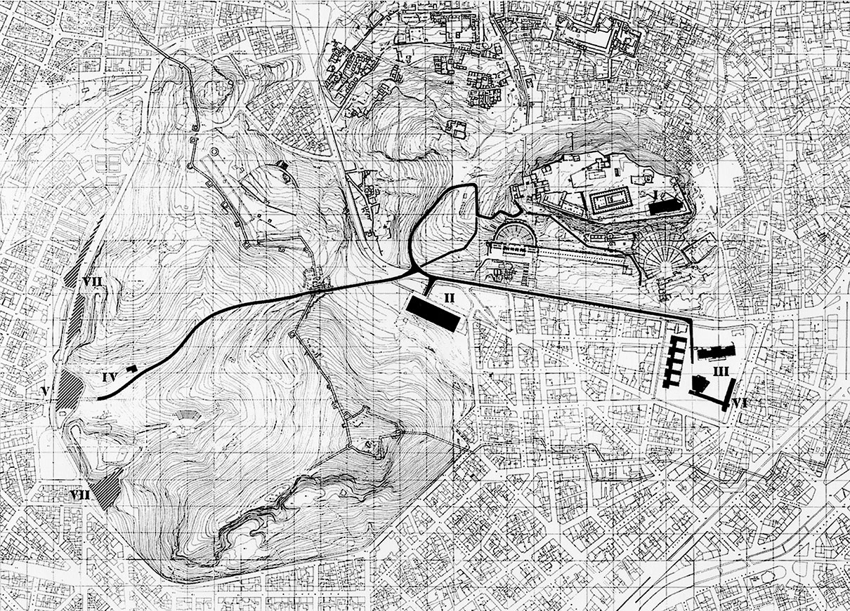 New Acropolis Museum Masterplan Proposal - Pantelis Nicolacopoulos Architects